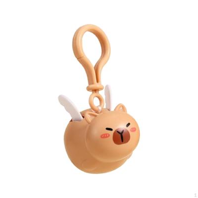Capybara Charm, Handbag Keyring, Cute Car Decoration for Kids Friends