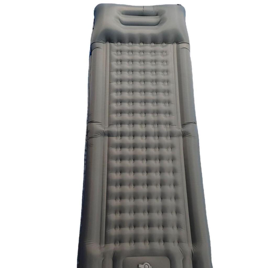 Lightweight Outdoor Inflatable Mattress with Pull-Strap - Portable Camping Sleeping Pad and Ground Mat