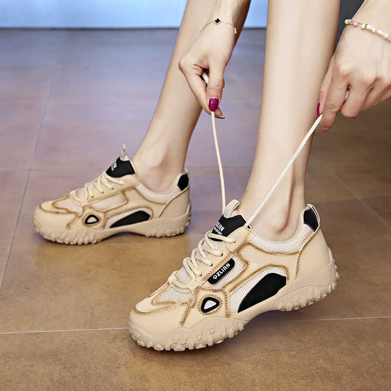 Fashion Key Height Thick Sole Women Tennis Shoes Sneakers Therapeutic Women's Golf Ladies Shoes On Sale Sport Seasonal Deporte