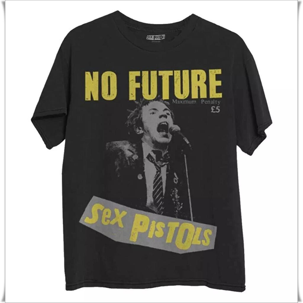 Sex Pistols No Future Vintage Classic British Punk Rock Band Graphic Tee