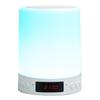 Bluetooth Speaker Alarm Clock Colorful Night Light Touch Control LED Desk Table Lamp