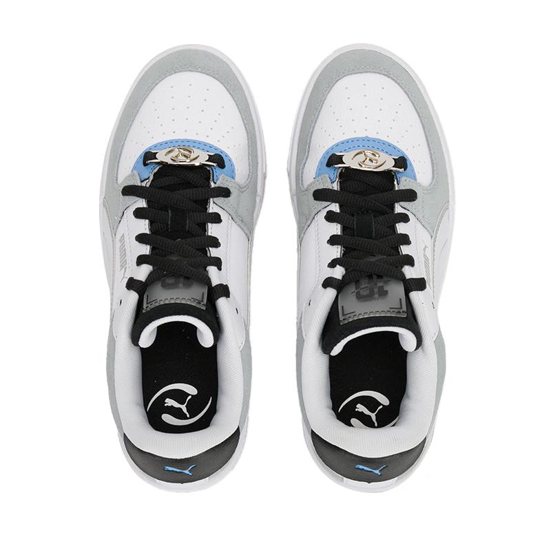 Puma Ca Pro Fashion Comfortable Low-Top Lifestyle Casual Shoes Unisex sneaker White Gray 398346-01