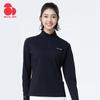 SCALER Women's Outdoor Stand Collar Long Sleeve T-Shirt F4604726