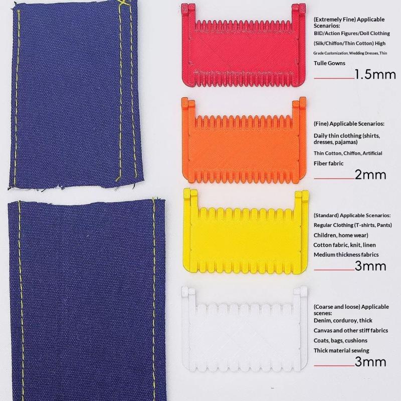 Modello Guida per Cucitura Per Spaziatura Uniforme dei Punti Strumento di Precisione per Cucire Tessuto Ricamo Artigianato in Pelle
