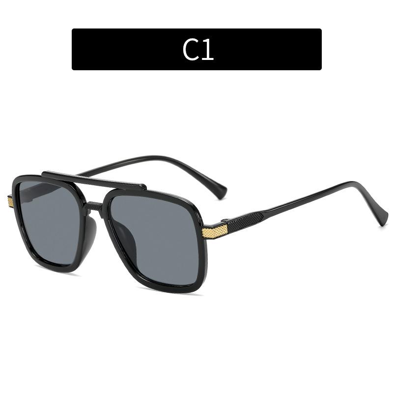 

Square Sunglasses Women Classic Brand Polarized Sun Glasses Men Vintage Oversized Double Bridge Shades Outdoor Fishing Goggles