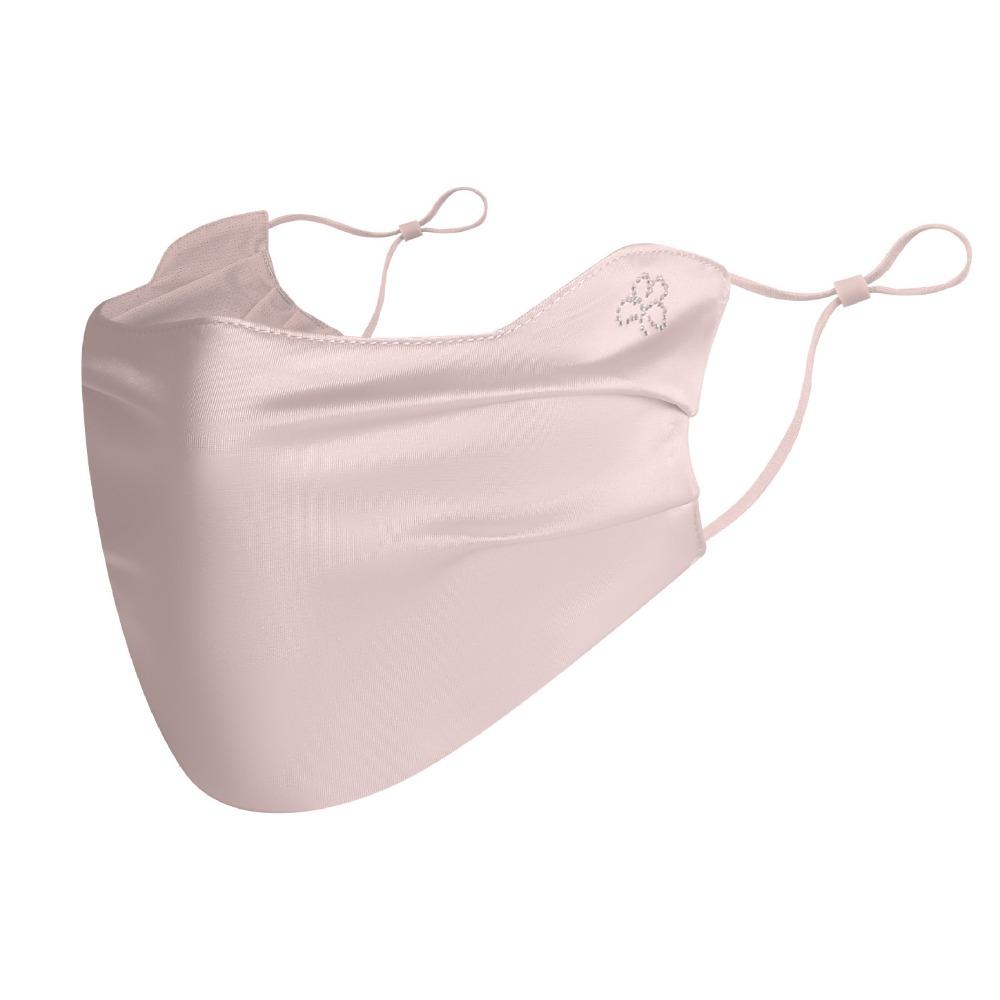 

UV Blocking Satin Face Mask for Women UPF 50+ Outdoor Masks Soft Semi-face Cover for Outdoor розовый