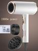 Portable Hair Dryers Negative Ion 1800W 2200W Three-gear Heating and Cooling Adjustment High Power Blue Light Anti-static Blow Dryer Home Appliance