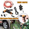 Universal 12V Portable 100W 160PSI High Pressure Electric Car Washer Washing Machine Water Pump Kit
