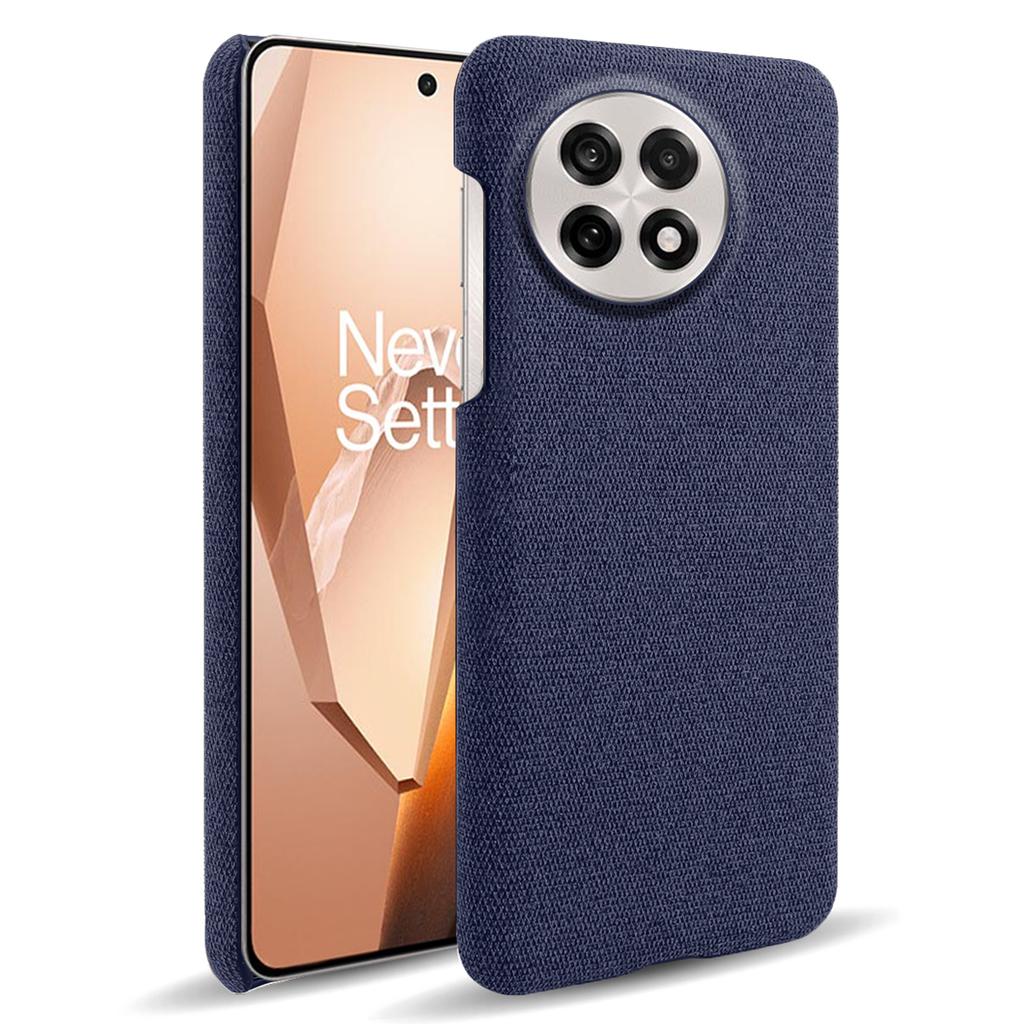 Phone Case for OnePlus 13R 5G/Ace 5 5G/Ace 5 Pro 5G Cloth Texture Anti-Scratch Protective PC Back Cover