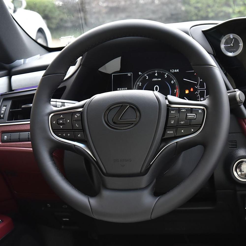 ABS Car Steering Wheel Logo Emblem Sticker Decals Buckle For Lexus LS GS GS300 GS350 GS400 GS430 GS460 GS450h GS300h Accessories