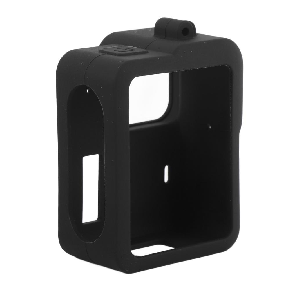 Silicone Protective Case for 4K Action Camera Scratch and Impact Resistant Action Camera Sleeve Cover with Battery Side