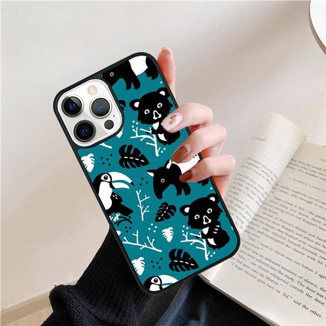 Wild Forest Animal Coque Shell For iPhone 17 Air 15 16 14 13 12 Pro Max 11 Pro Max Plus Phone Case Cover