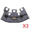 Military Building Blocks Accessories Military Backpack Color Printed  Coat Camouflage Body Armor Gift Boy Toy Mini Bricks