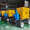 Mobile Emergency Diesel Pump Truck - Self-Priming, Flood Control, 500/1000 Cubic Capacity, Integrated Irrigation Station