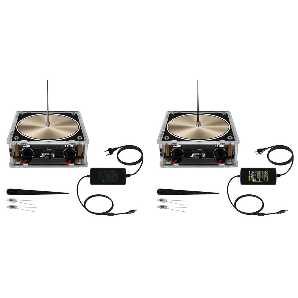 For Tesla Coil Speaker Bluetooth Music Wireless Transmission Voltage Pulse Electric Arc Generator Touchable Artificial Spark