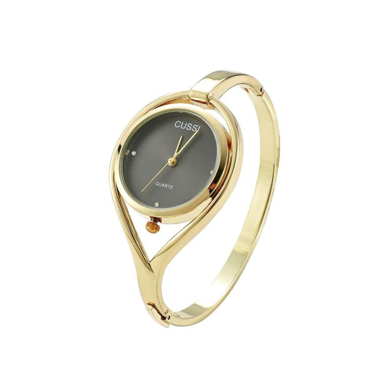 Elegant Ladies Bracelet Watch Women Watch Creative Hollow Stainless Steel Wristwatch Simple Quartz Watch Exquisite Gift