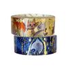 Sealido Made in Japan Kenji Miyazawa Foil-Stamped Kirapika Masking Tape, Night on the Galactic Railr
