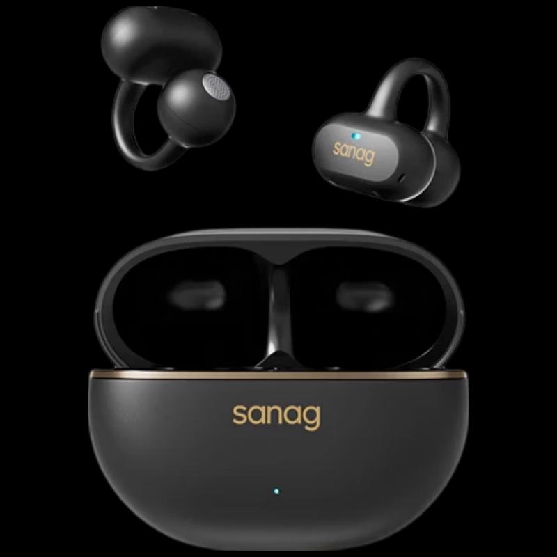 Sanag Z50 Ultra Open-Ear Wireless Clip-On Headphones