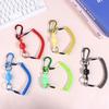 Magnetischer Netzfreigabehalter Mit Spiralkordel Fliegenfischerwerkzeuge Starker Magnet Karabiner Schnelles Schloss Anti-Drop Seil Zubehör