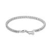 New 925 silver tennis bracelet sparkling crystal luxury women jewelry zircon water bracelet wedding gift