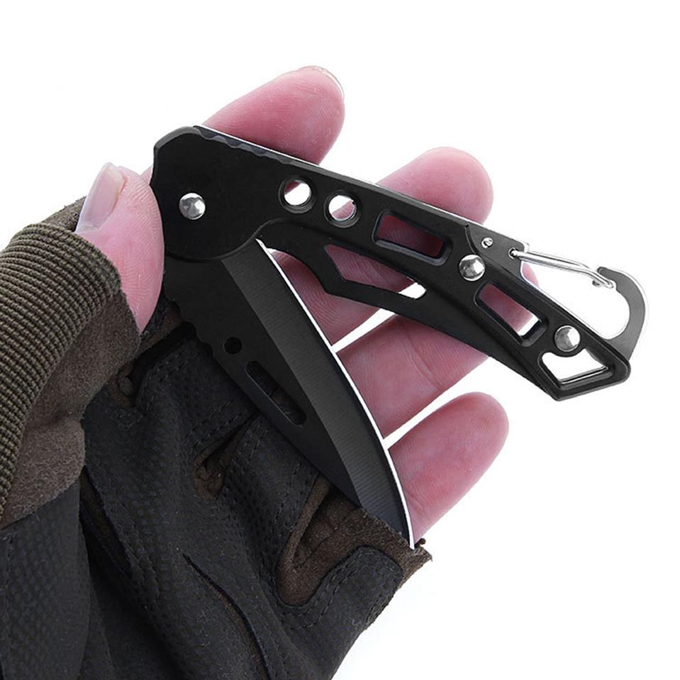 Outdoor Knife Stainless Steel Mini Claw Knife Mini Folding Knife Camping Outdoor Bowie Knives Portable Knife