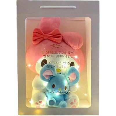 Morian Sanrio Friends Medium Doll + Message Shopping Bag Set, My Melody Korean Popular Toys