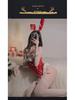Stunning Low-Cut Christmas Lingerie Bodysuit Role Play Set