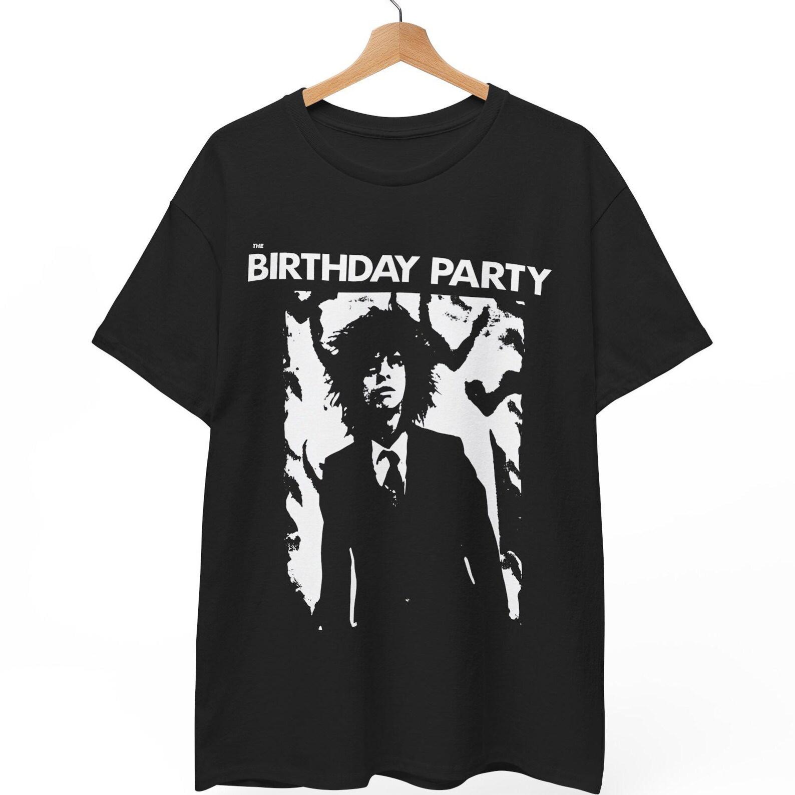 The Birthday Party Shirt | Nick Cave T-Shirt | Goth Post Punk Band Tee | Rowland S. Howard Junk Yard Graphic Top | Batcave Alternative Music L