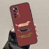 Dachshund Sausage Dog Case For Xiaomi 14T 11T 12T 13T Pro 15 13 14 Ultra Cover For POCO F7 F5 F6 X3 X5 X6 X7 Pro