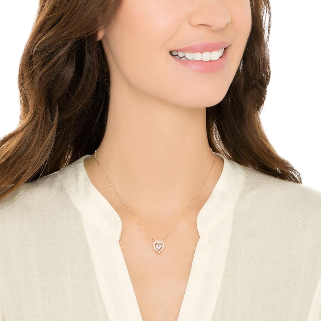 Swarovski Sparkling Dance Artificial Crystal Necklaces Women's 5284188