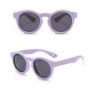 Lightweight Silicone Frame Toddler Sunglasses Foldable Design UV400 Sun Glasses Eyewear For Outdoor Travel