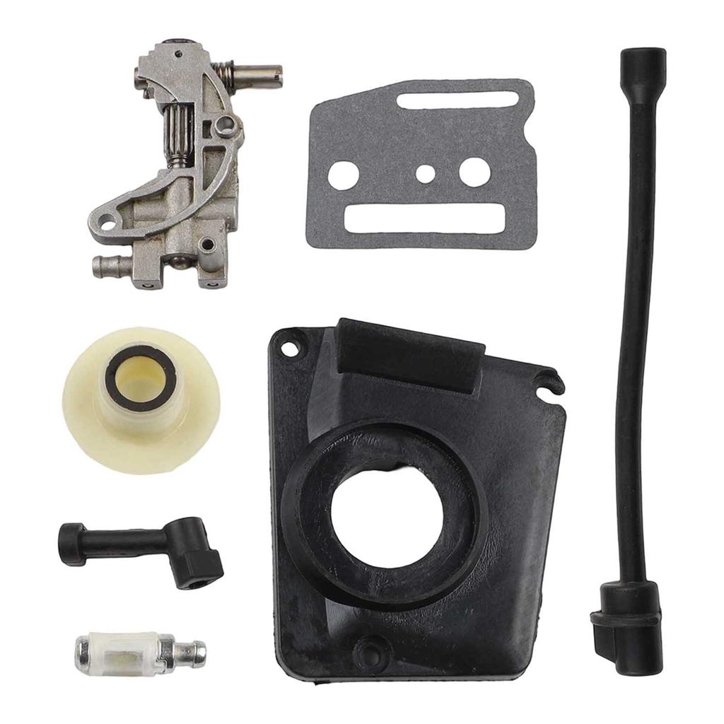 Chainsaw Parts Oil Drive Pump Kit Oil Pump Mechanism Convenient Design Oil Pipe
