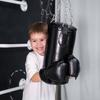 Children's Boxing Gloves - 6 - 8 Years Black