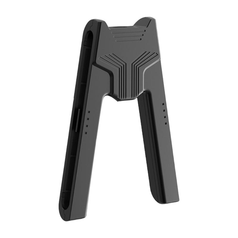 Double USB C Charging Dock Ergonomic V Grip Handle with Not Slip Magnetic Base Game Spare Part Compatible for Switch2