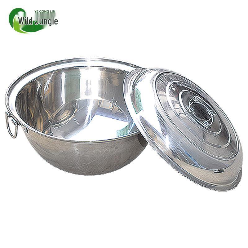 Wild Jungle Stainless Steel Field Pot with Lid
