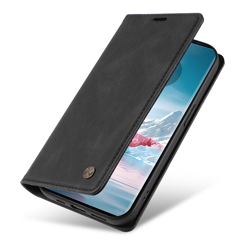 YIKATU YK-004 Pro Motorola Edge 40 Neo 5G Magnetické pouzdro Kůže na dotek Kožený Stojánek Peněženka Kryt na telefon