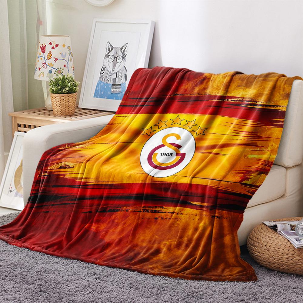 Galatasaray S.K Flannel Blanket, High Quality Comfortable for All Seasons, Home Decor, Warmth and Comfort