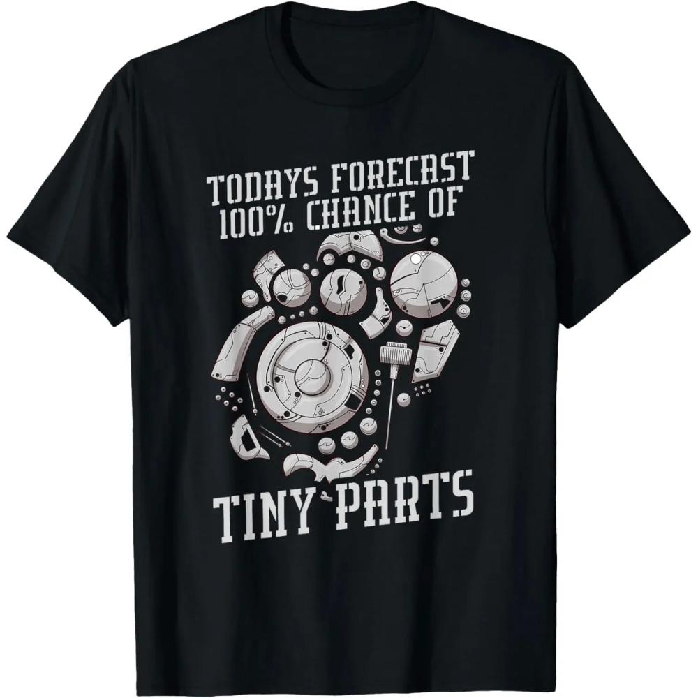 Collecting Watches Enthusiast T-Shirt ORIVING MY WIFE CRAZI ONE WATCH AT THE TIME Cotton Retro Street Fashion Men's Shirt Tops