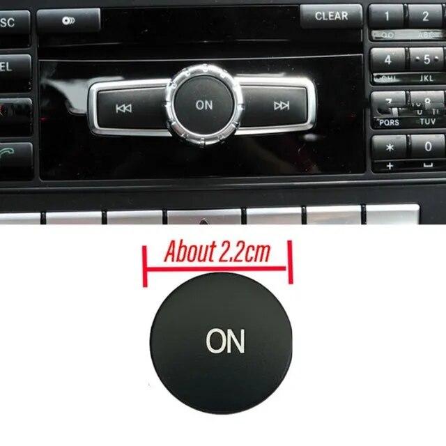 

Car Console CD Panel Volume Switch Button Sequins Fit For Mercedes Benz A B C E GLA CIA ML GL SLK Class X164 W176 W245 W204 W212 Model C