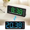 LED Electronic Wall Clock Modern Desk Clock For Room Night Alarm Minimalist  Clock Home Decor Smart Mute