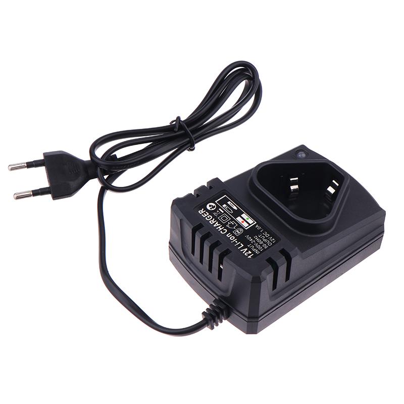 

Universal Eu Li-Ion Rechargeable Charger For 12V Electrical Lithium Drill Electrical Wrench Power Tool Battery Charger Parts