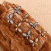 MamacitaSlay Exclusive Pearl Zircon Butterfly Earrings 2025 New Design Waterproof Jewelry Women's Charm Statement Earrings Gift
