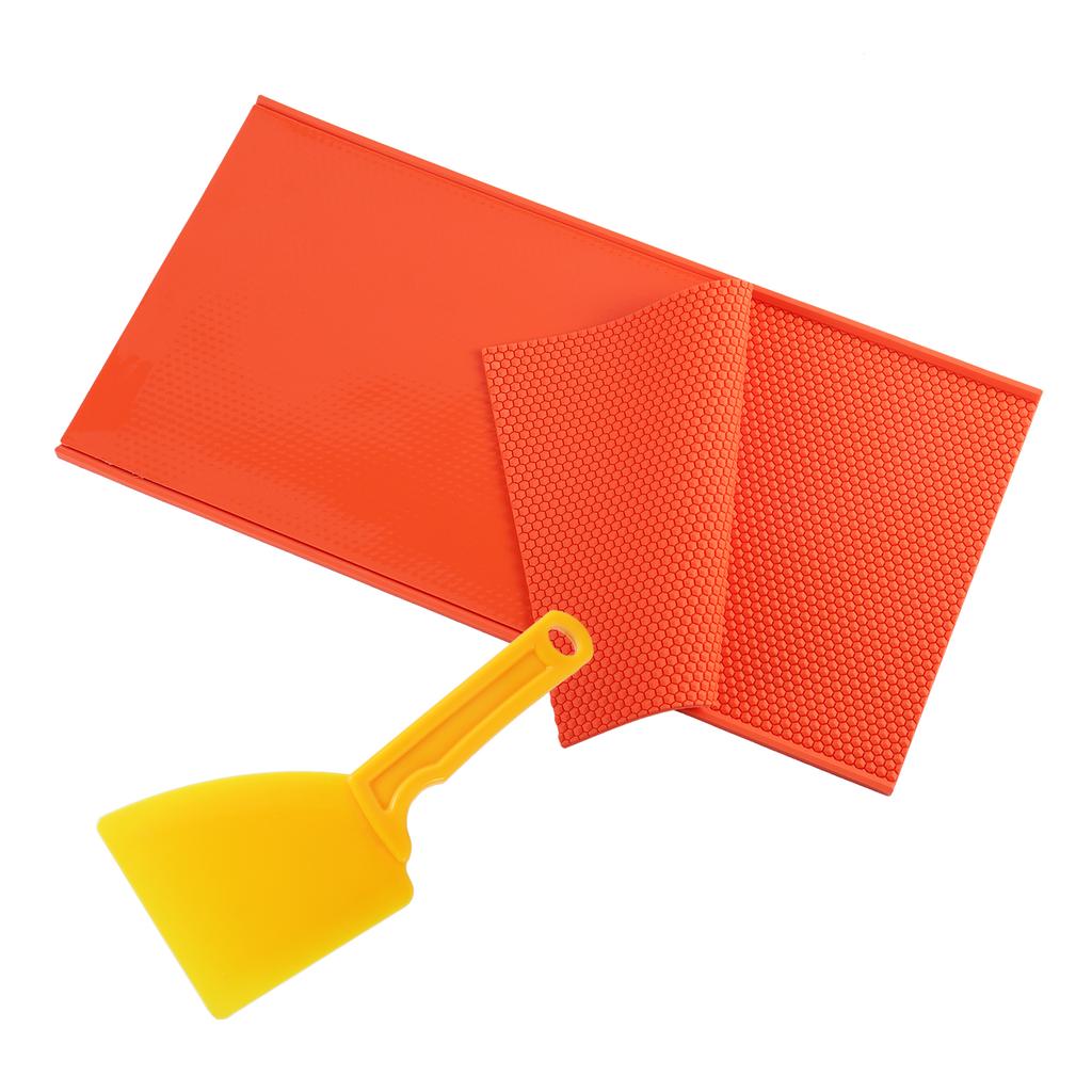 Beekeeper Soft PVC Beeswax Mold Foundation Bee Hive Basis Press Sheet Mould Beeswax Press Sheet Mould Beekeeping Equipment Tools