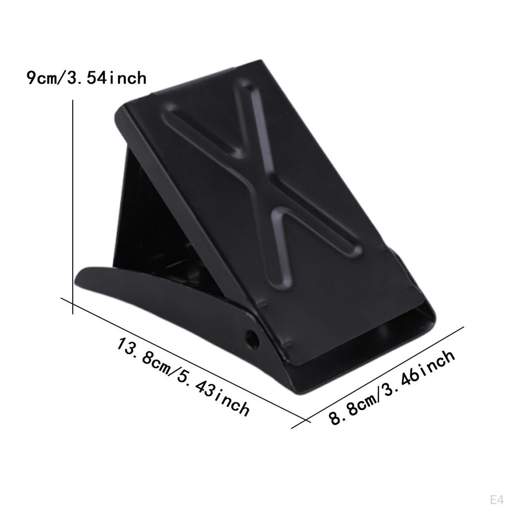Wheel Chock Car Truck Stopper Foldable for RV Trailer Automotive 5.43inchx3.46inchx3.54inch