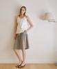 OURO Ribbon Button Blouse [ White ]