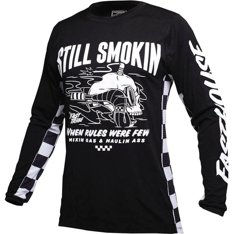 FASTHOUSE nový priedušný speed-down oblek s dlhým rukávom, oblek na motokros, motocyklový oblek, cyklistický oblek, rýchloschnúce tričko pánske