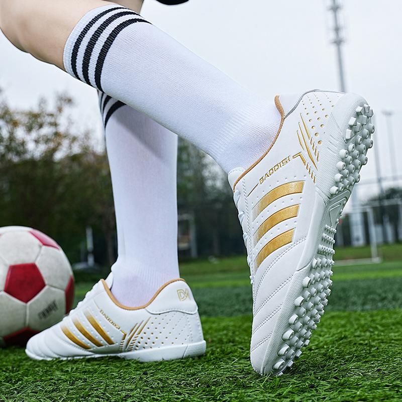 Lace-up Soccer Shoes Youth Training Sneakers Adult Training AG Long Nails TF Broken Nails