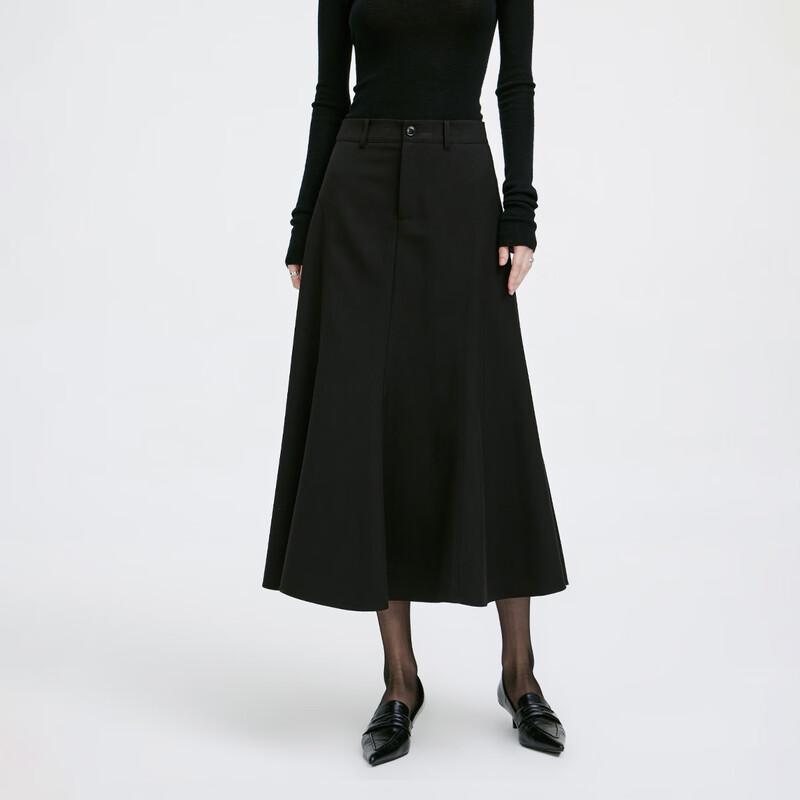 Giovanni Valentino Women's A-Line Midi Skirt