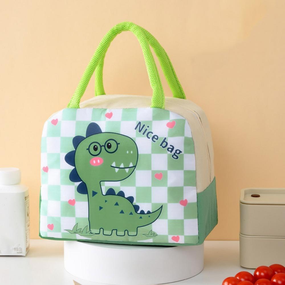 Thickened Thermal Meal Tote Bag Aluminum Foil Picnic Insulated Bag Insulated Lunch Bag  Daily Use