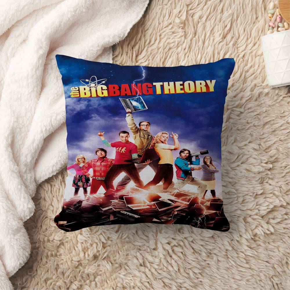 The Big Bang Theory Classic Tv Cushion Cover Polyester Sofa Cushions Decorative Throw Pillows Home Decoration Pillowcover
